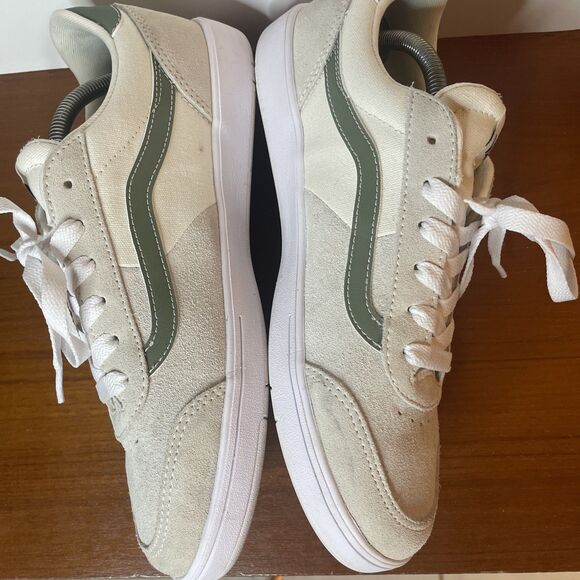 Vans Cruze Too CC Men’s Sneakers in the Heel Pop Marshmallow Beige Green Size 11 main image 6